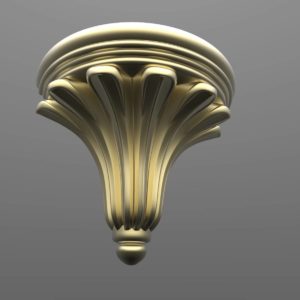 3d STL Model for CNC Furnishing (208)