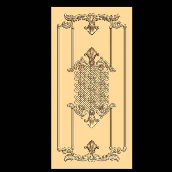 3d STL Model for CNC Door (256)