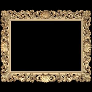 STL Model Mirror frame