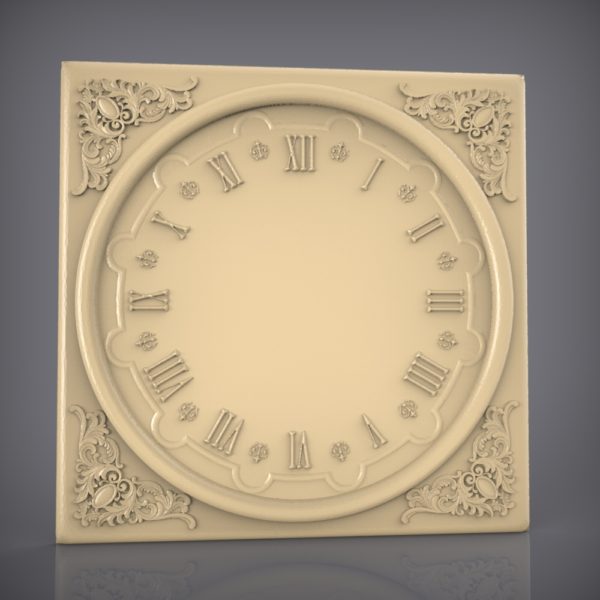 3d STL Model for CNCWall clock