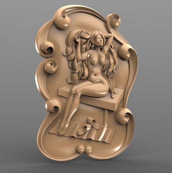 3D STL Model for CNC and 3d Printer - Bas-Relief (1817)